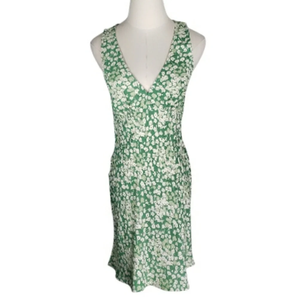 Reformation Calix Mento Mini Dress Bias Cut Ditsy Floral Cottagecore Spring S - Picture 4 of 14